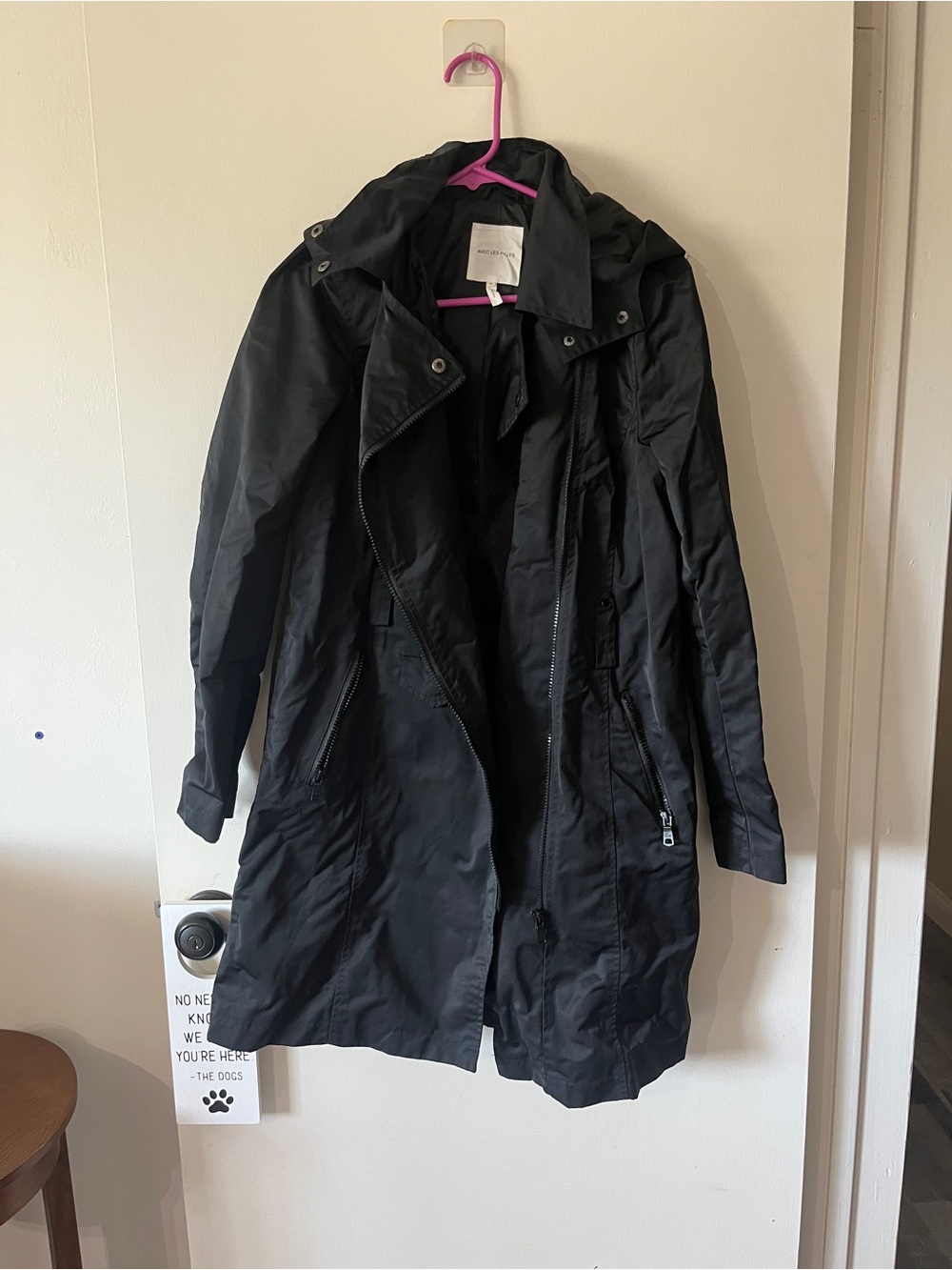Avec Les Filles rain jacket